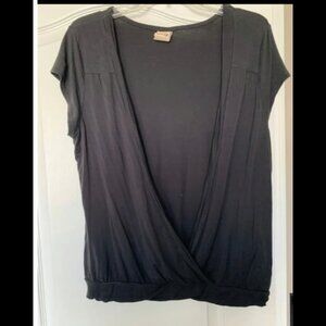 Women's Black Faded Glory shirt SZ XL  16/18
